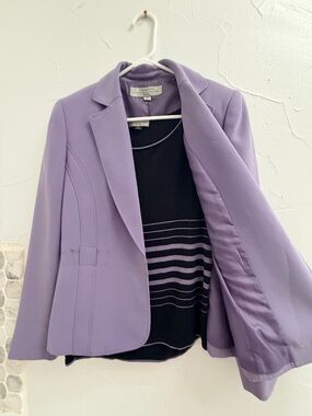 TAHARI ARTHUR S. LEVINE Collection Lavender Blazer - 4P